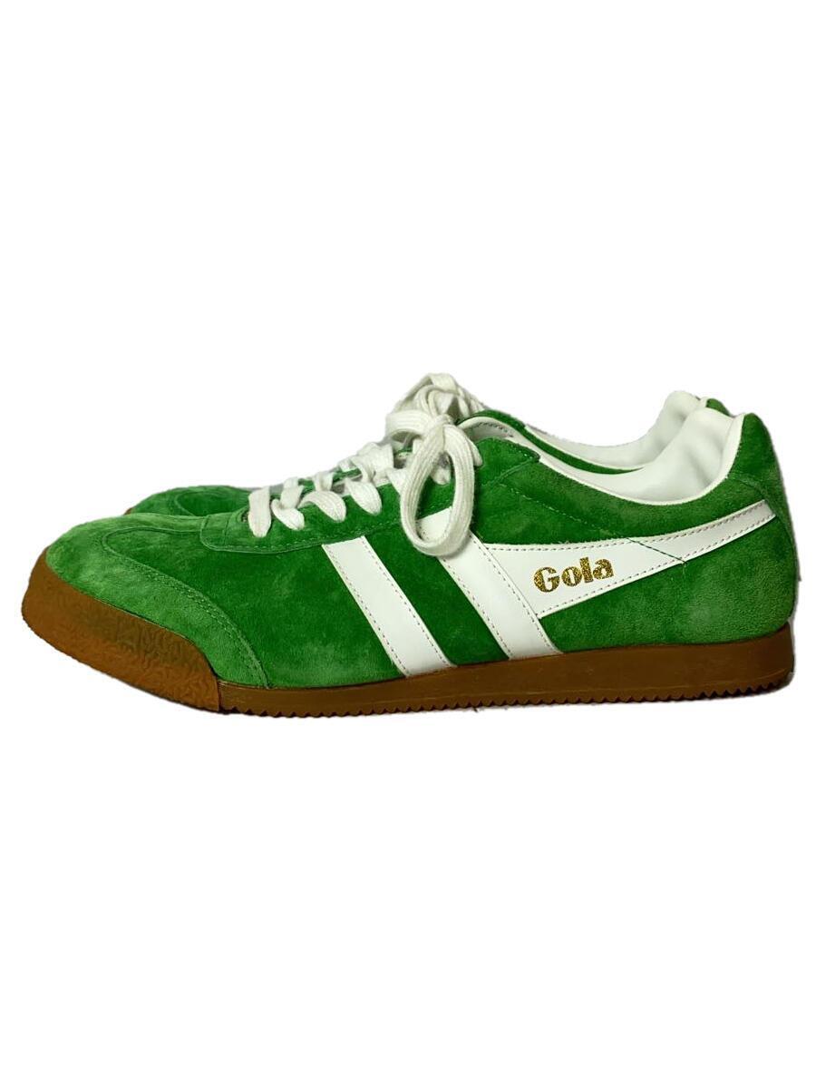 GOLA◆ローカットスニーカー/US11/GRN/スウェード_画像1