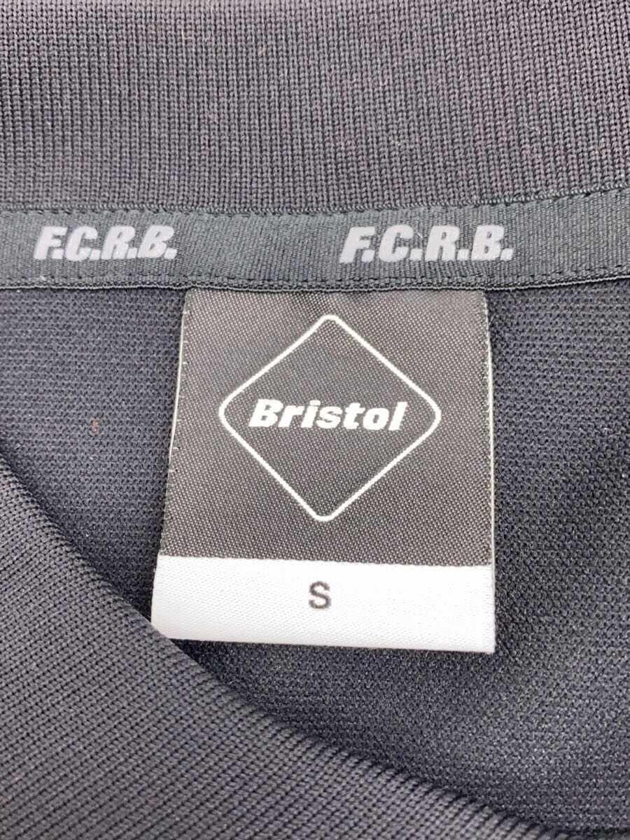 F.C.R.B.(F.C.Real Bristol)◆ポロシャツ/S/ポリエステル/BLK/プリント/BIG LOGO POLO_画像3