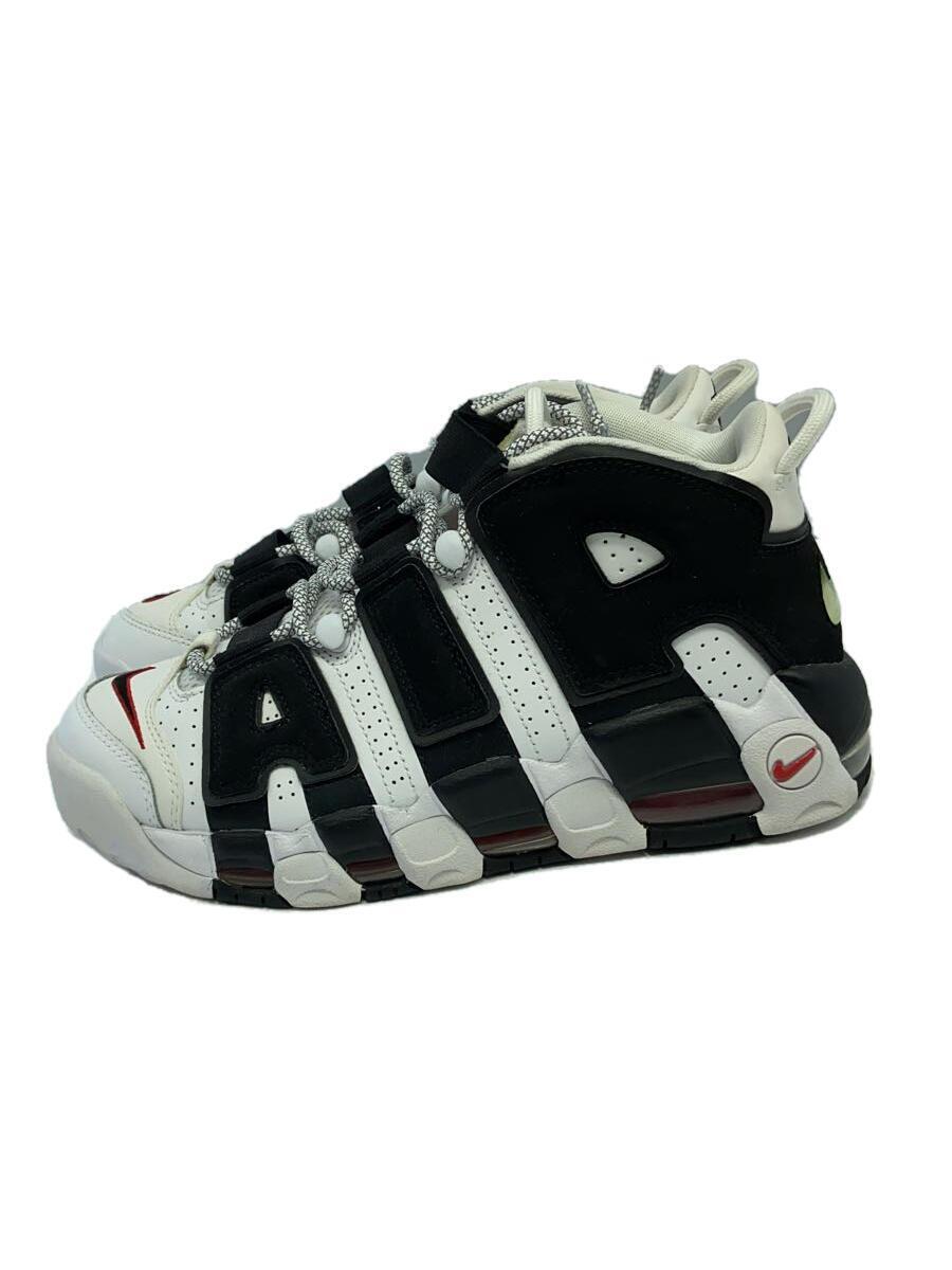 NIKE◆AIR MORE UPTEMPO/エアモアアップテンポ/ホワイト/414962-105/25cm/WHT_画像1