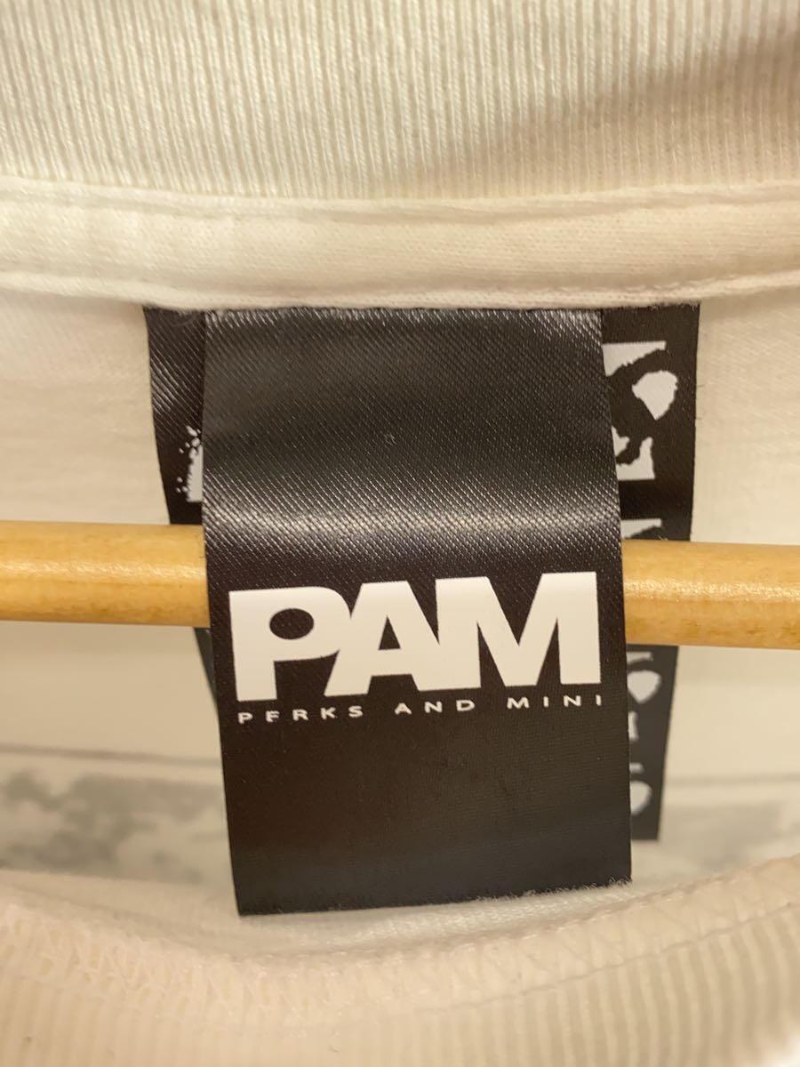 PAM◆Tシャツ/-/コットン/WHT_画像3