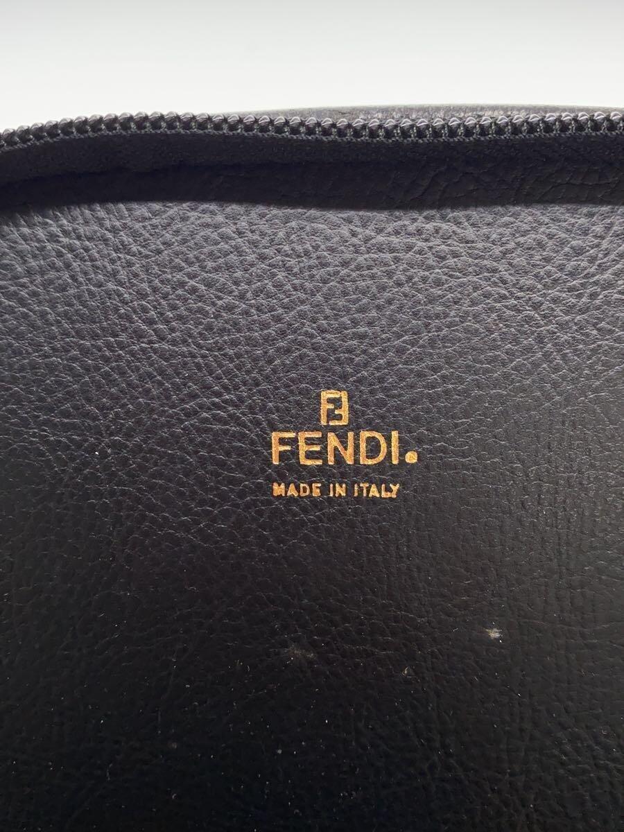 FENDI◆ポーチ/-/BRW/ストライプ_画像5