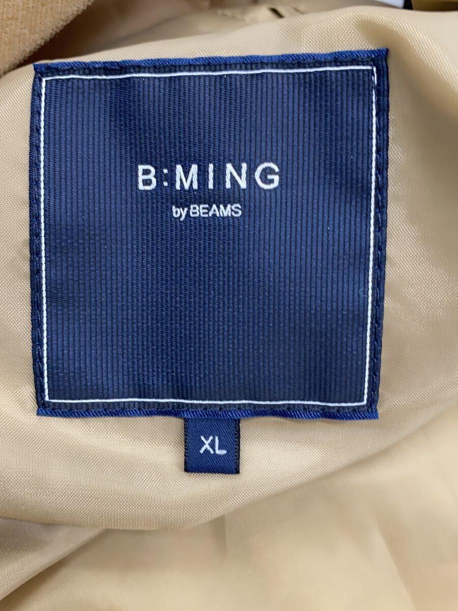 B:MING by BEAMS◆キルティングベスト/XL/コットン/CML/91-06-0034-277_画像3