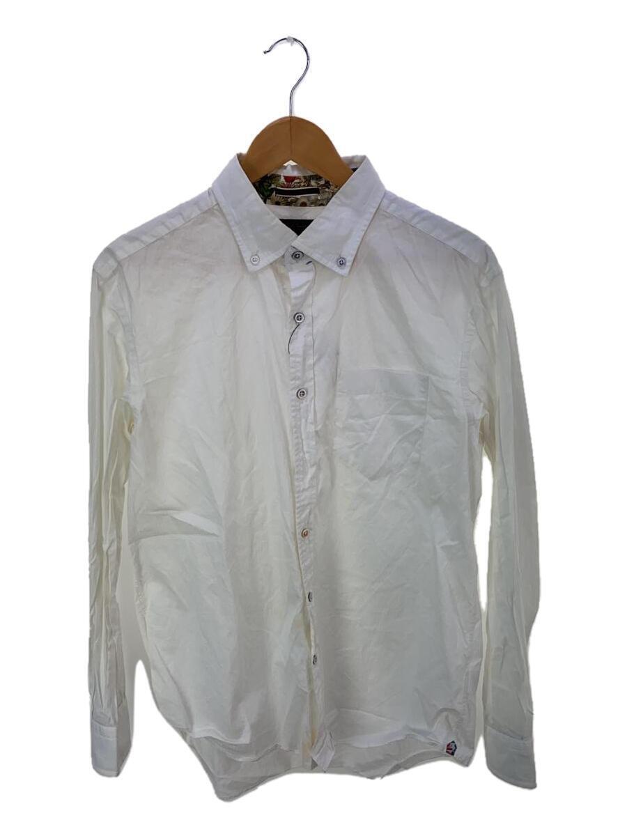 Paul Smith COLLECTION◆長袖シャツ/XL/コットン/WHT/104368_画像1