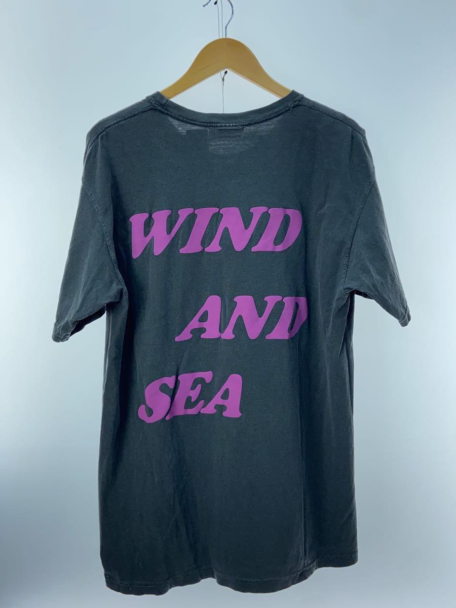 WIND AND SEA◆Tシャツ/L/コットン/GRY/WDS-CVCD-02_画像2