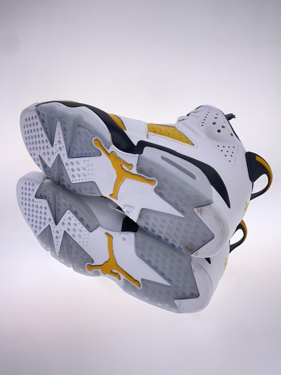 NIKE◆2024/AIR JORDAN 6 RETRO/YELLOW OCHRE/29cm/イエロー_画像4