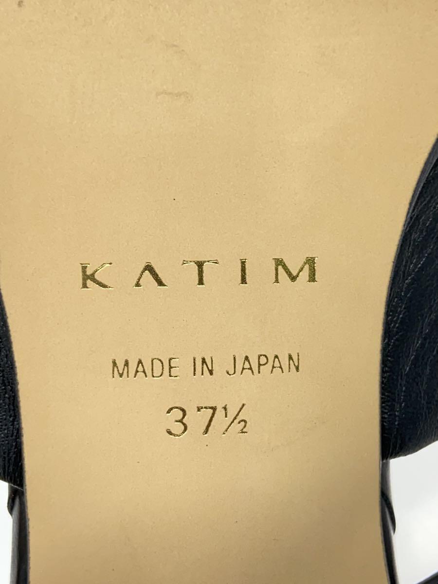 KATIM/サンダル/37.5/BLK/レザー_画像5