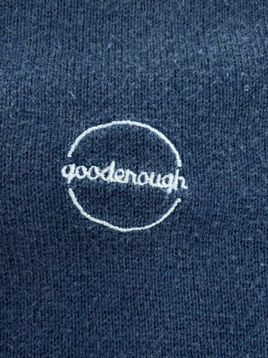 GOOD ENOUGH◆推定90s/初期タグ長袖Tシャツ/NVY_画像7