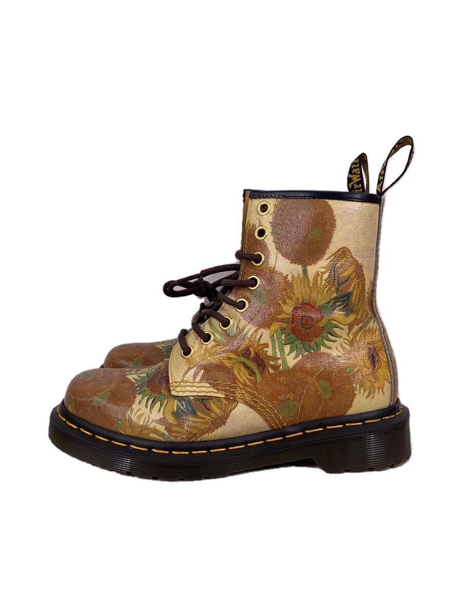 Dr.Martens◆TNG SUNFLOWERS/レースアップブーツ/US6/YLW/27928102_画像1
