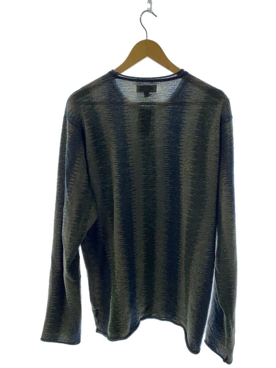 STUSSY◆SHADOW STRIPE SWEATER/セーター(薄手)/L/ウール/マルチカラー/117191_画像2