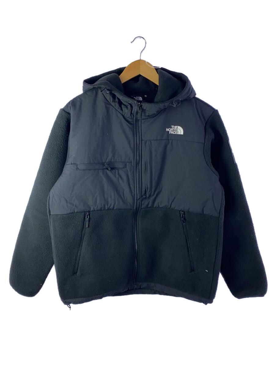 THE NORTH FACE◆DENALI HOODIE/XL/ポリエステル/BLK_画像1