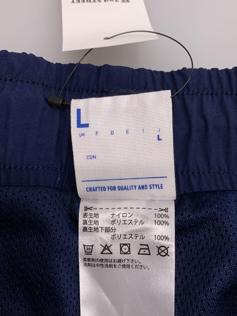 Reebok◆リーボック/EC4598/ベクタートラックパンツ/ボトム/L/ナイロン/ネイビー_画像5