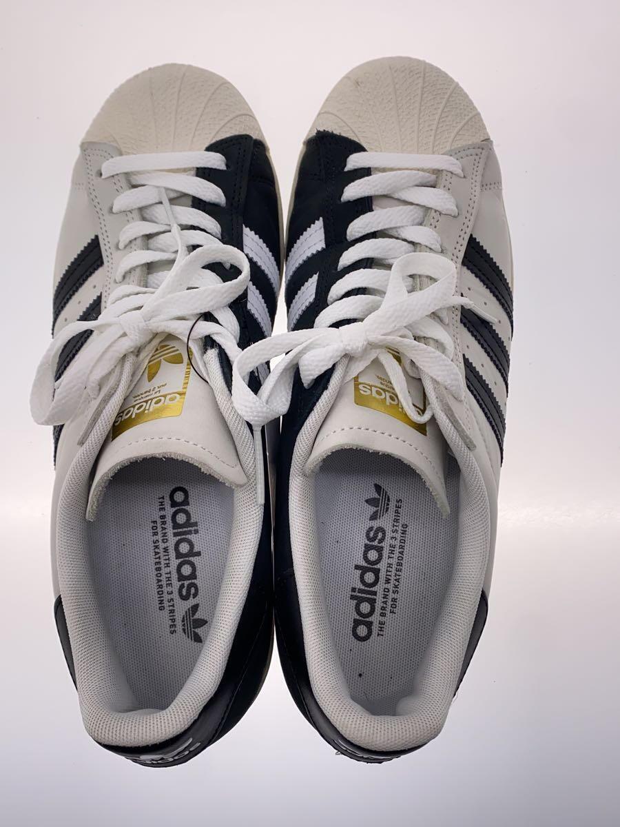 adidas◆SUPER STAR ADV 2TONE/27cm/WHT_画像3