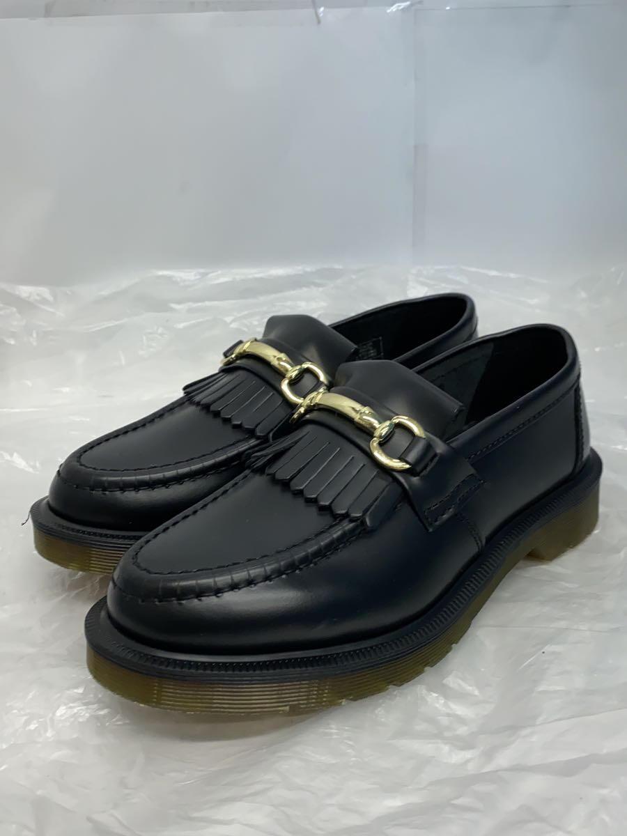 Dr.Martens◆ローファー/UK4/BLK/レザー_画像2