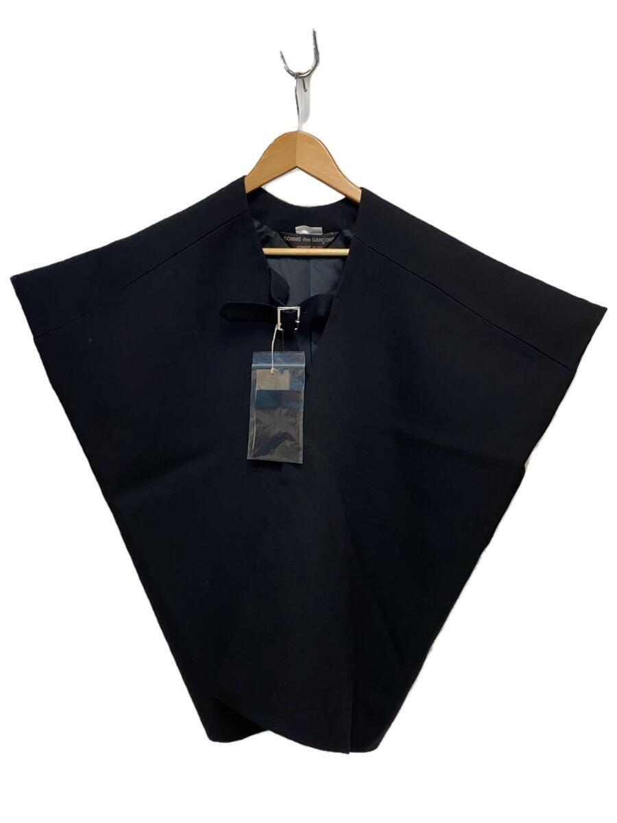 COMME des GARCONS HOMME PLUS◇ベスト/S/ウール/BLK/pl-j062 COMME des GARCONS HOMME PLUS◇ベスト/S/ウール/BLK/pl-j062