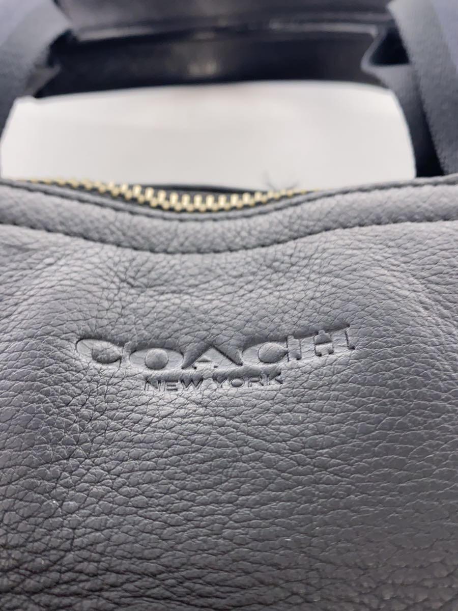 COACH◆2WAY/サリバン/ショルダーバッグ/レザー/BLK/F71722_画像5