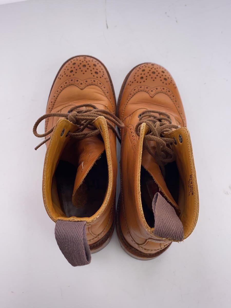 Tricker’s◆レースアップブーツ/UK5/CML/レザー_画像3