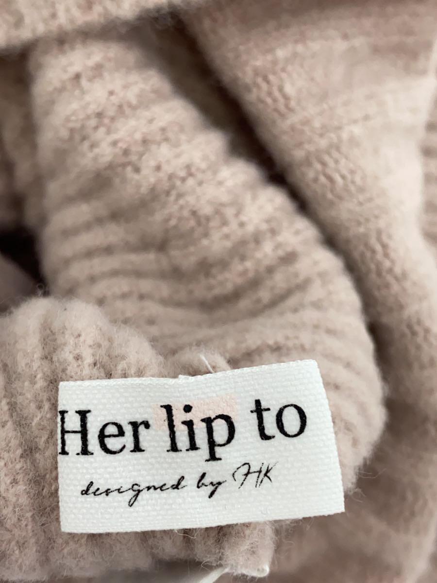 Her lip to◆セーター(厚手)/S/アクリル/PNK/1224202146_画像3