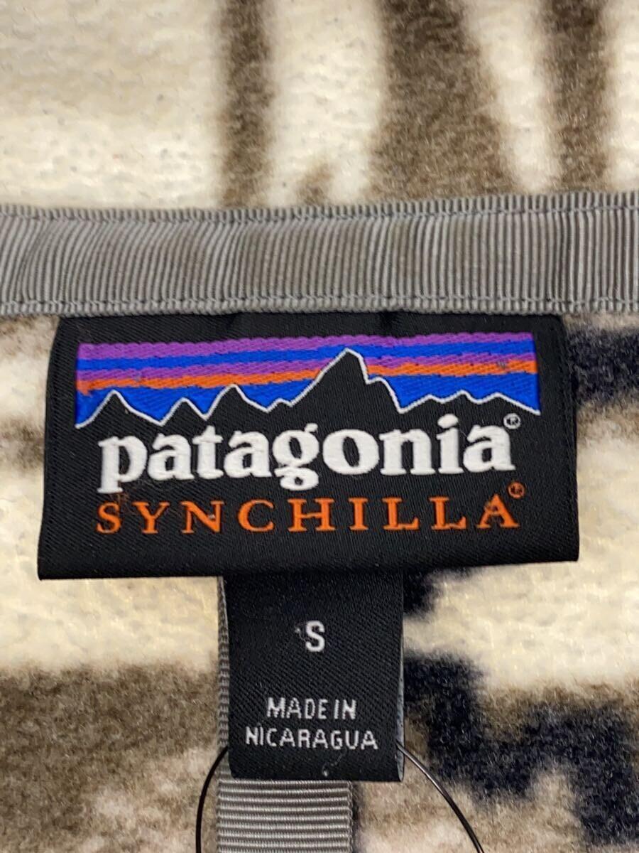 patagonia◆フリースジャケット/S/ポリエステル/STY25450/18AW/SYNCHILLA SNAP T PULLOVER_画像3