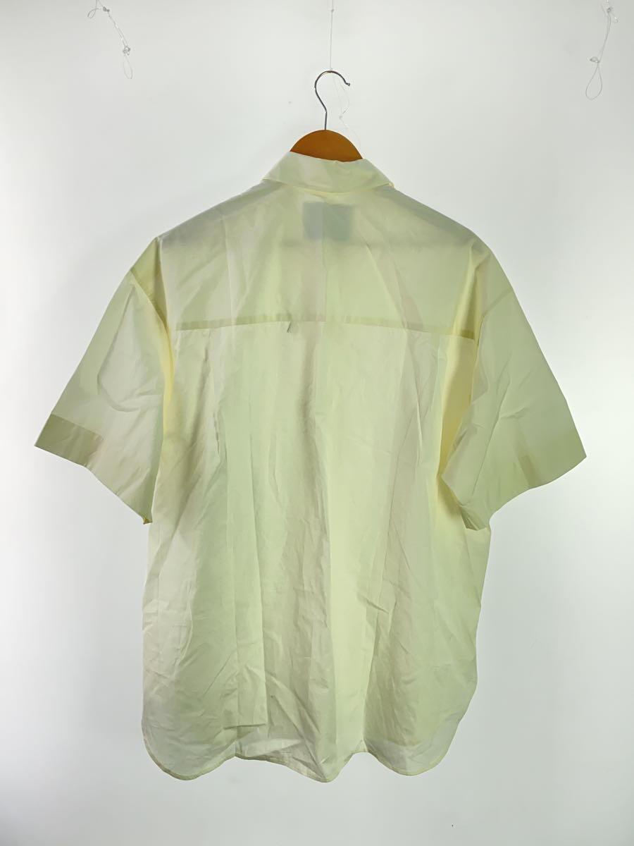 STUDIO NICHOLSON◆SORONO/Oversized Shirt/半袖シャツ/M/コットン/SLV/無地/51-10-841019_画像2