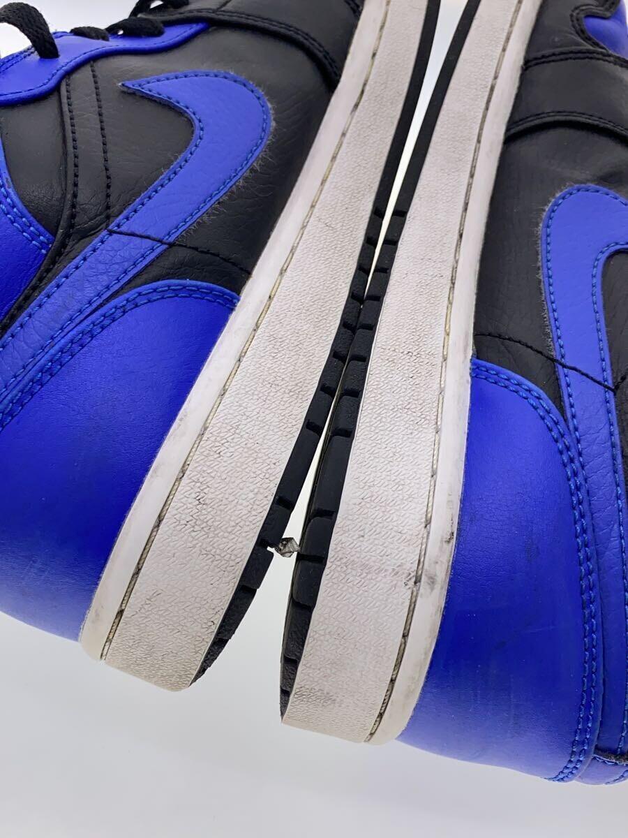 NIKE◆AIR JORDAN 1 MID_エア ジョーダン 1 ミッド/27cm/BLU_画像6