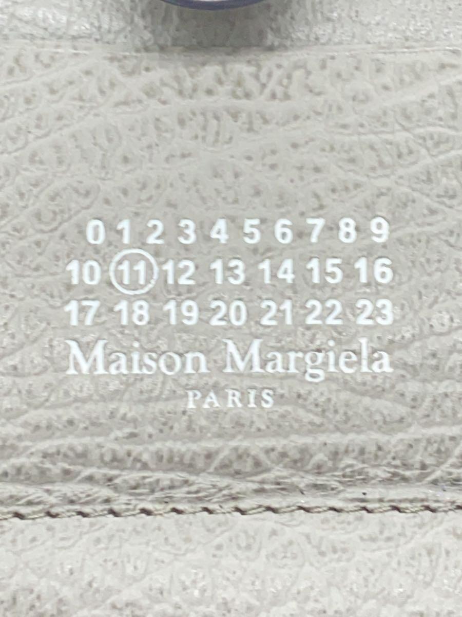 Maison Margiela◆財布/レザー/GRY/無地/メンズ/S56UI0112/小銭入れ使用感あり_画像3