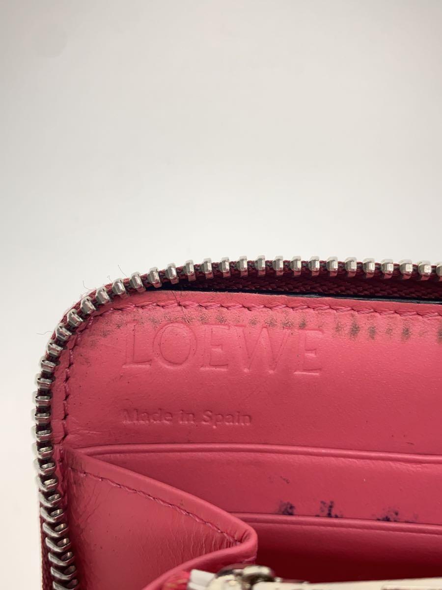 LOEWE◆長財布/レザー/BRD/総柄/レディース_画像3