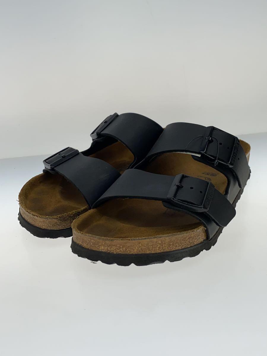 BIRKENSTOCK◆サンダル/38/BLK_画像2