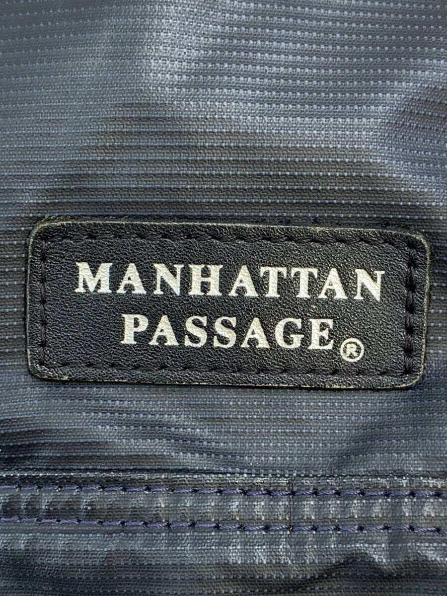 ManhattanPassage◆ショルダーバッグ/デニム/BLK/無地/3205_画像5