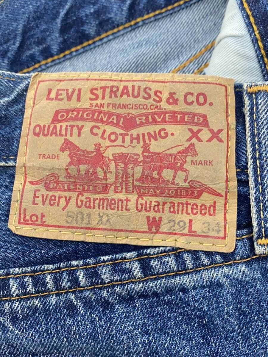 Levi’s Vintage Clothing◆ボトム/29/デニム/IDG/無地/501XX 復刻 S40196_画像4