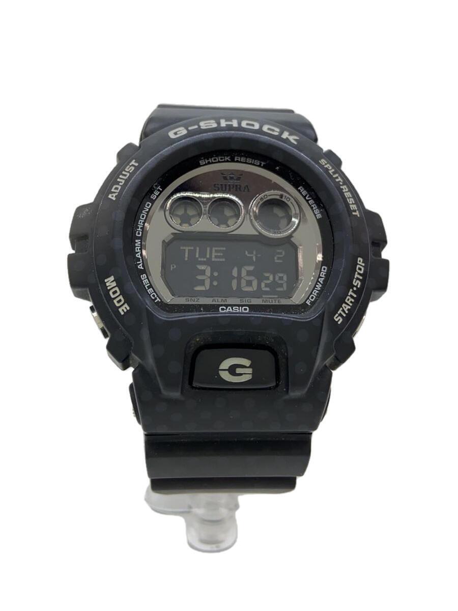 CASIO◆クォーツ腕時計・G-SHOCK/デジタル/ラバー/BLK/BLK_画像1