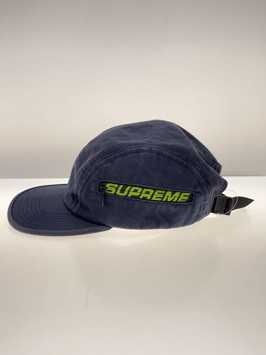 Supreme◆19SS/Side Zip Camp Cap/FREE/コットン/NVY/メンズ_画像2