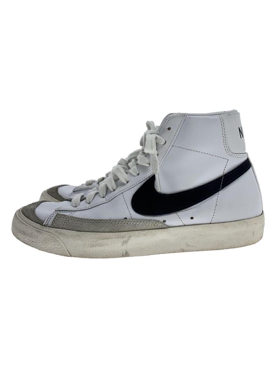 NIKE◆BLAZER MID 77 VNTG/ブレーザーミッドビンテージ/ホワイト/BQ6806-100/26.5cm_画像1