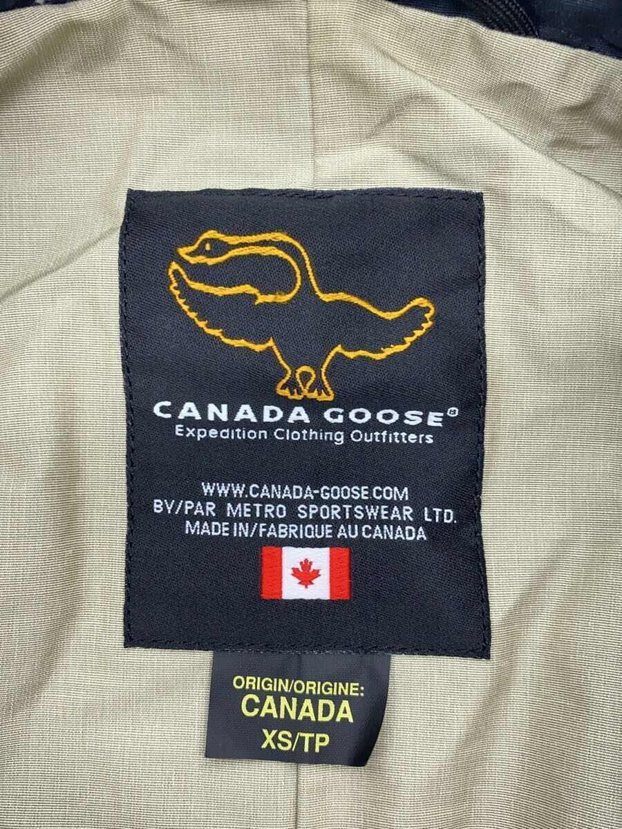 CANADA GOOSE◆ナイロンジャケット/XS/コットン/BLU/3403MR_画像3