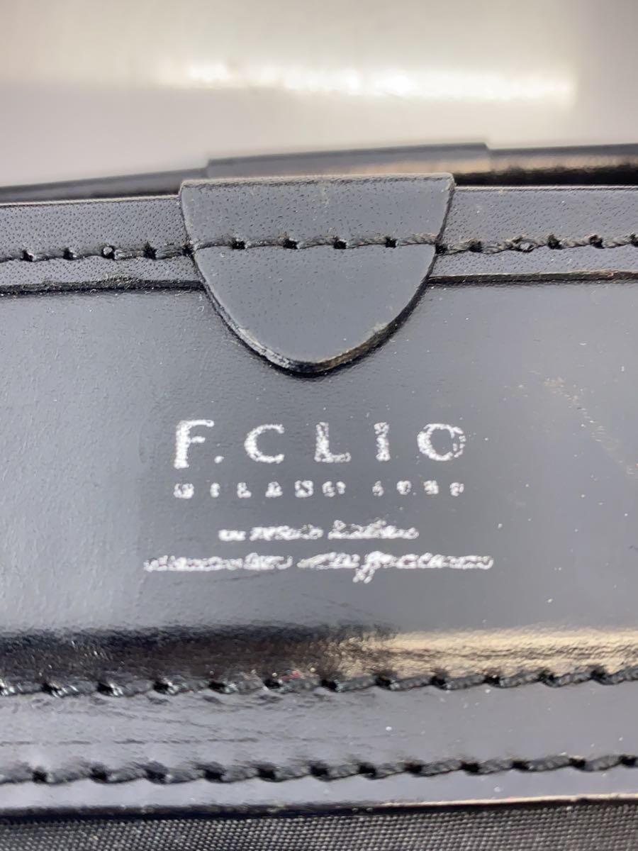 F.CLIO◆ブリーフケース/ナイロン/BLK_画像5