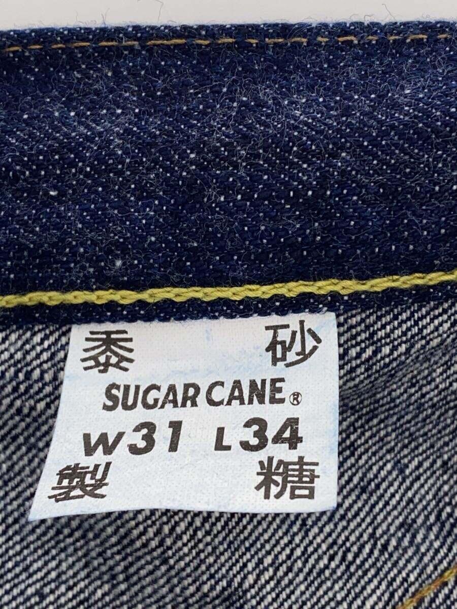 SUGAR CANE◆ストレートパンツ/31/コットン/IDG/SC40401_画像4