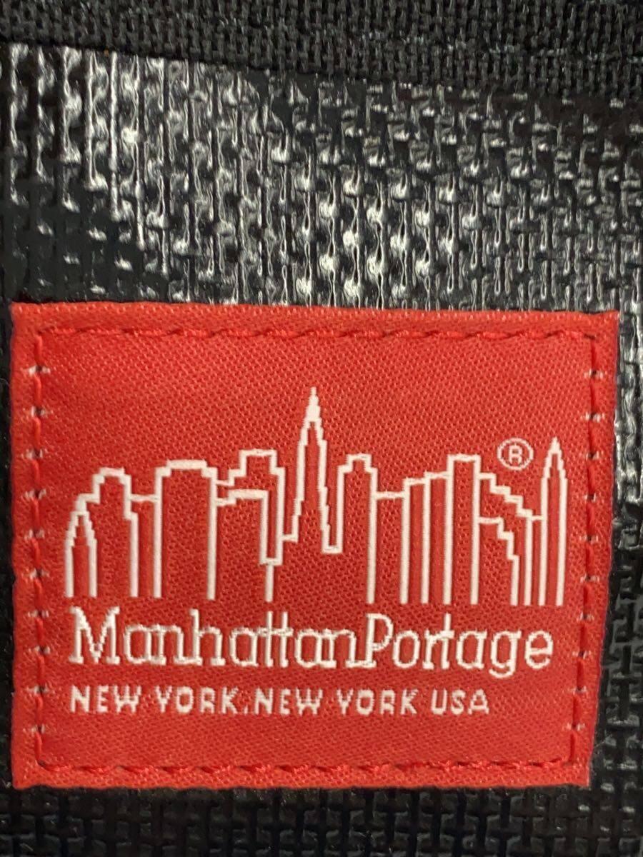 Manhattan Portage◆ウエストバッグ/PVC/BLK_画像5