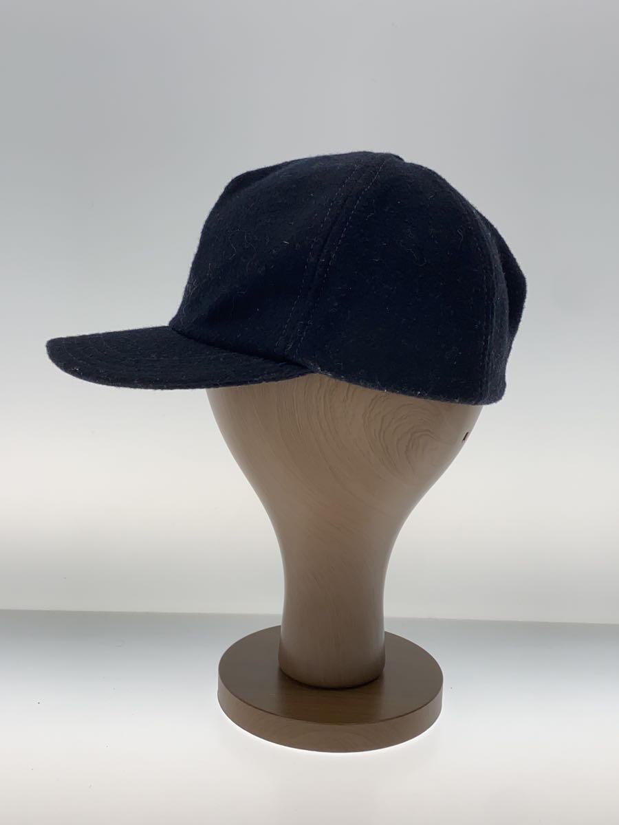NEWYORK HAT&CAP CO.◆キャップ/-/ウール/NVY/メンズ_画像2
