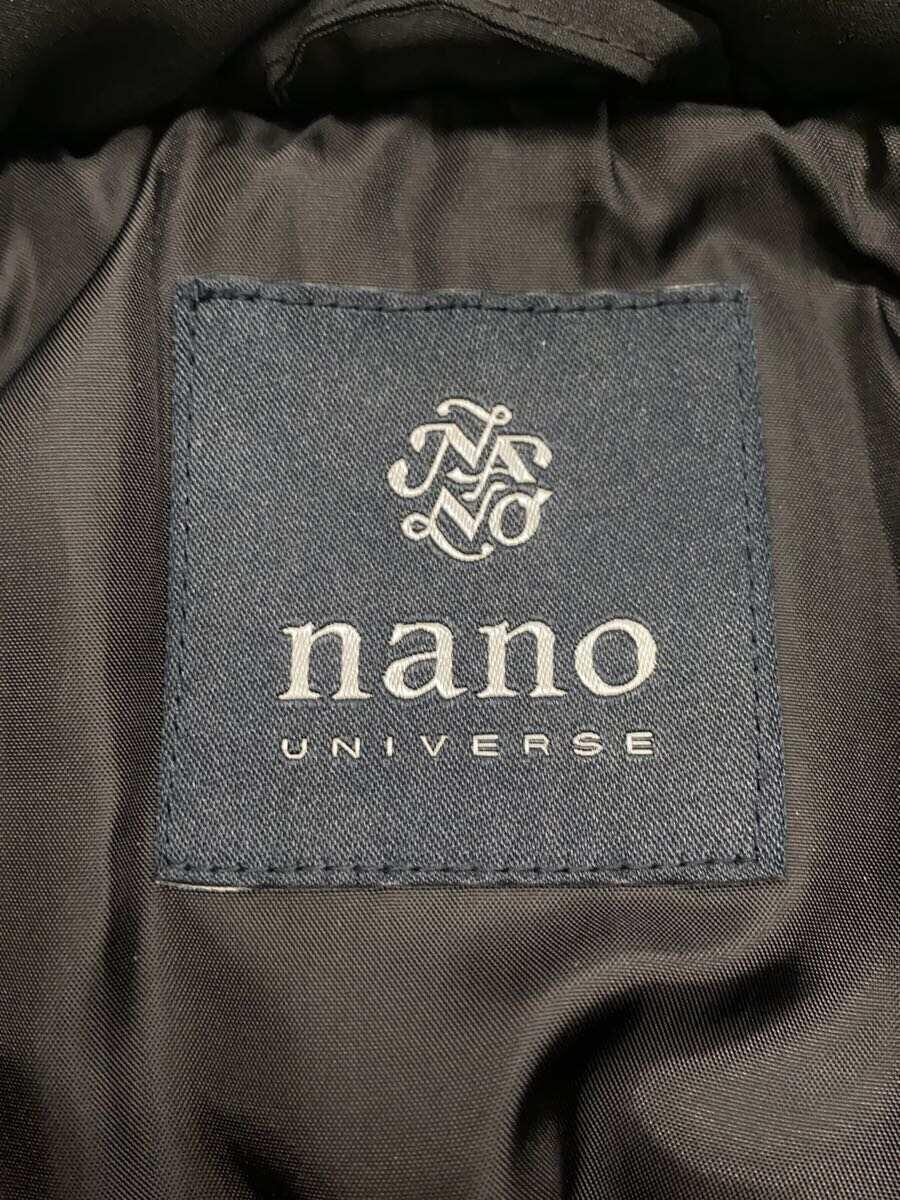 nano universe◆ブルゾン/S/ポリエステル/BLK/無地/672-9212009_画像3