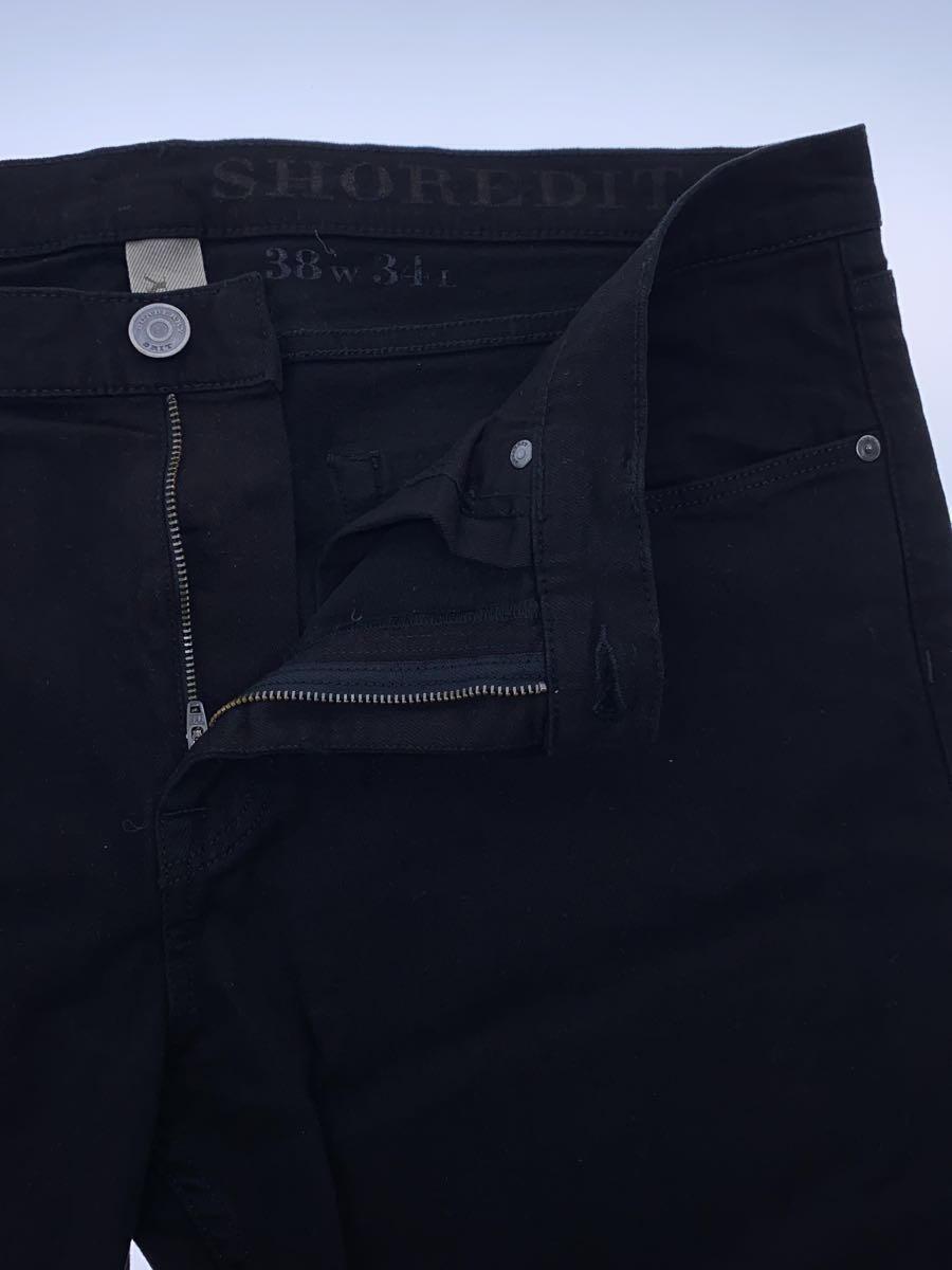 BURBERRY BRIT◆スキニーパンツ/38/コットン/BLK_画像3