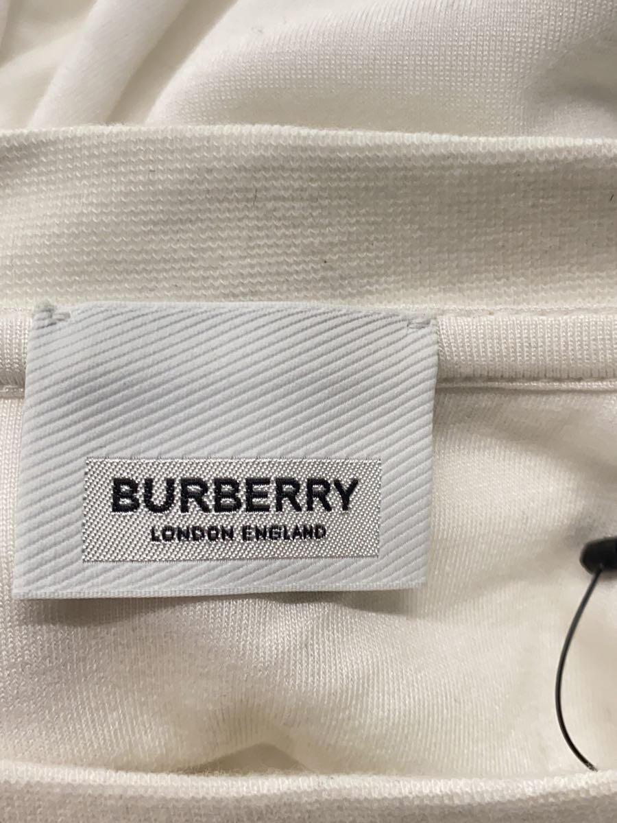 BURBERRY◆Tシャツ/S/コットン/WHT/8054522_画像3