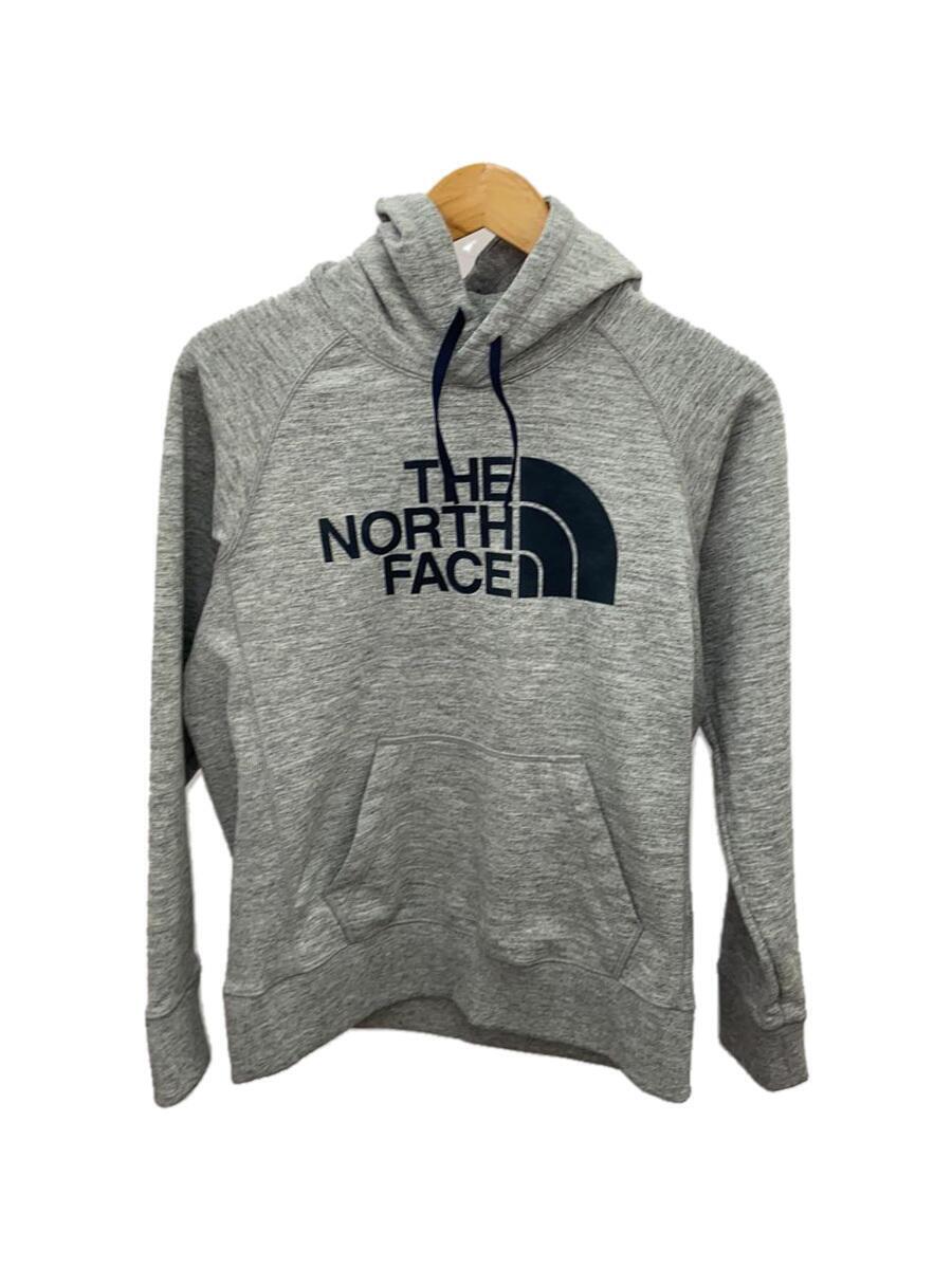 THE NORTH FACE◆Color Heathered Sweat Hoodie/パーカー/M/ポリエステル/GRY/NT12088_画像1