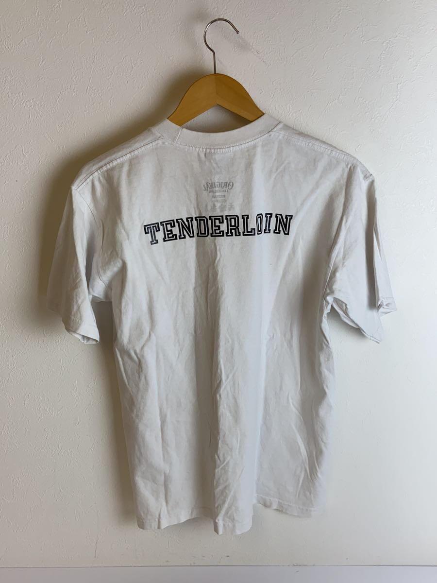 TENDERLOIN◆Tシャツ/M/コットン/WHT_画像2