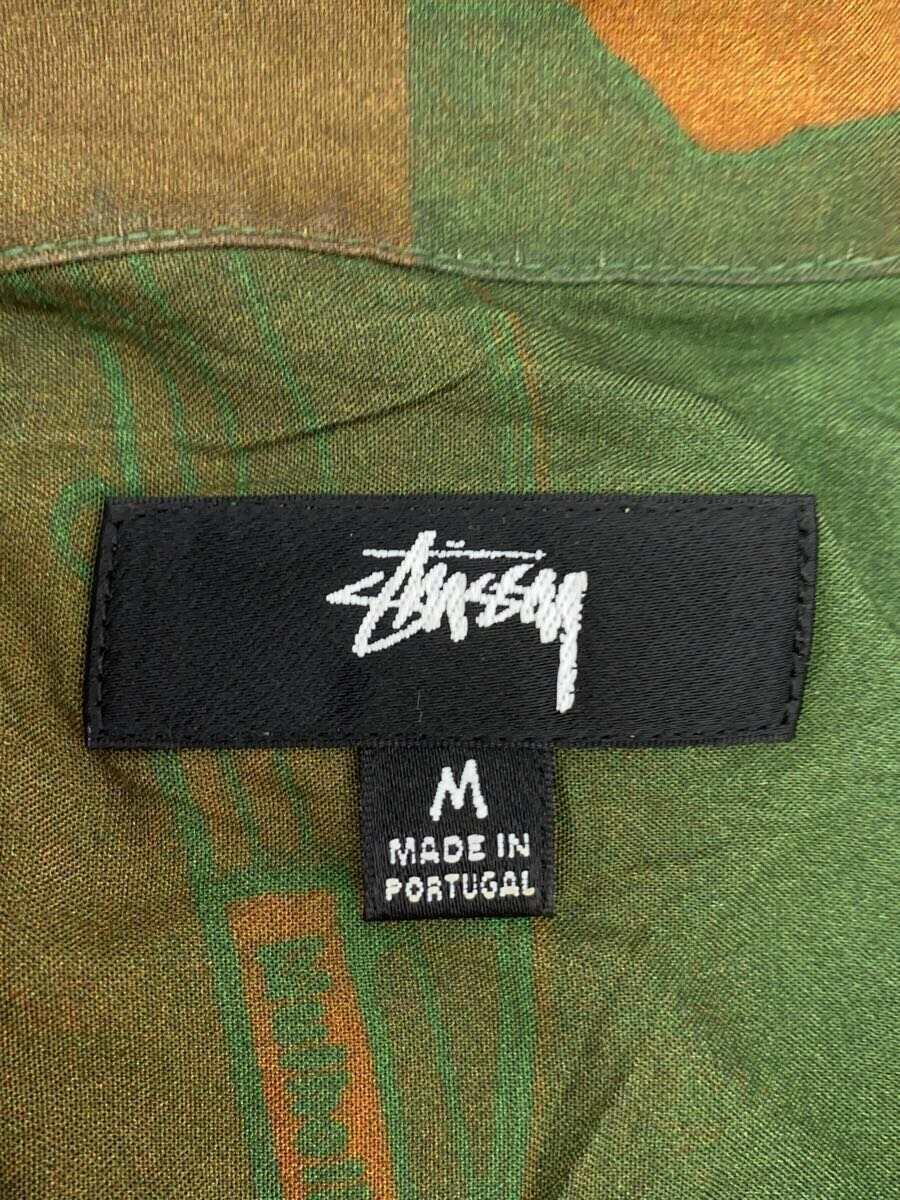 STUSSY◆オープンカラー半袖シャツ/M/-/1110241_画像3