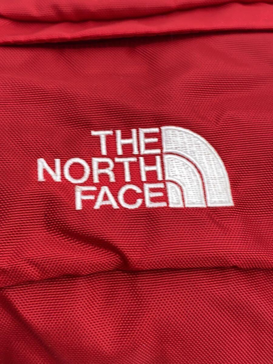 THE NORTH FACE◆ウエストバッグ/ナイロン/レッド/赤/無地_画像5