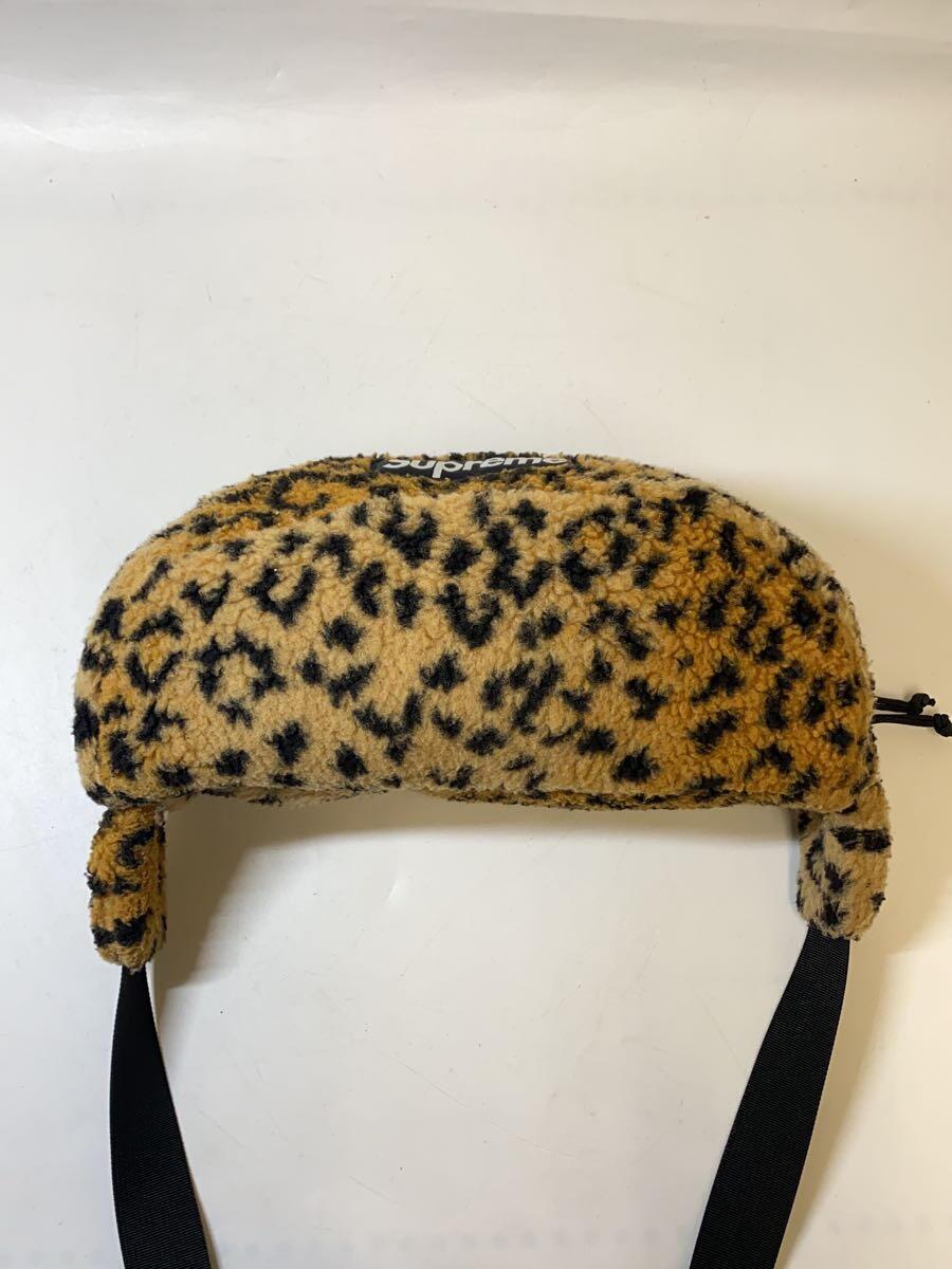 Supreme◆17AW/LEOPARD FLEECE WAIST BAG/ウエストバッグ/フリース/BRW/レオパード_画像4