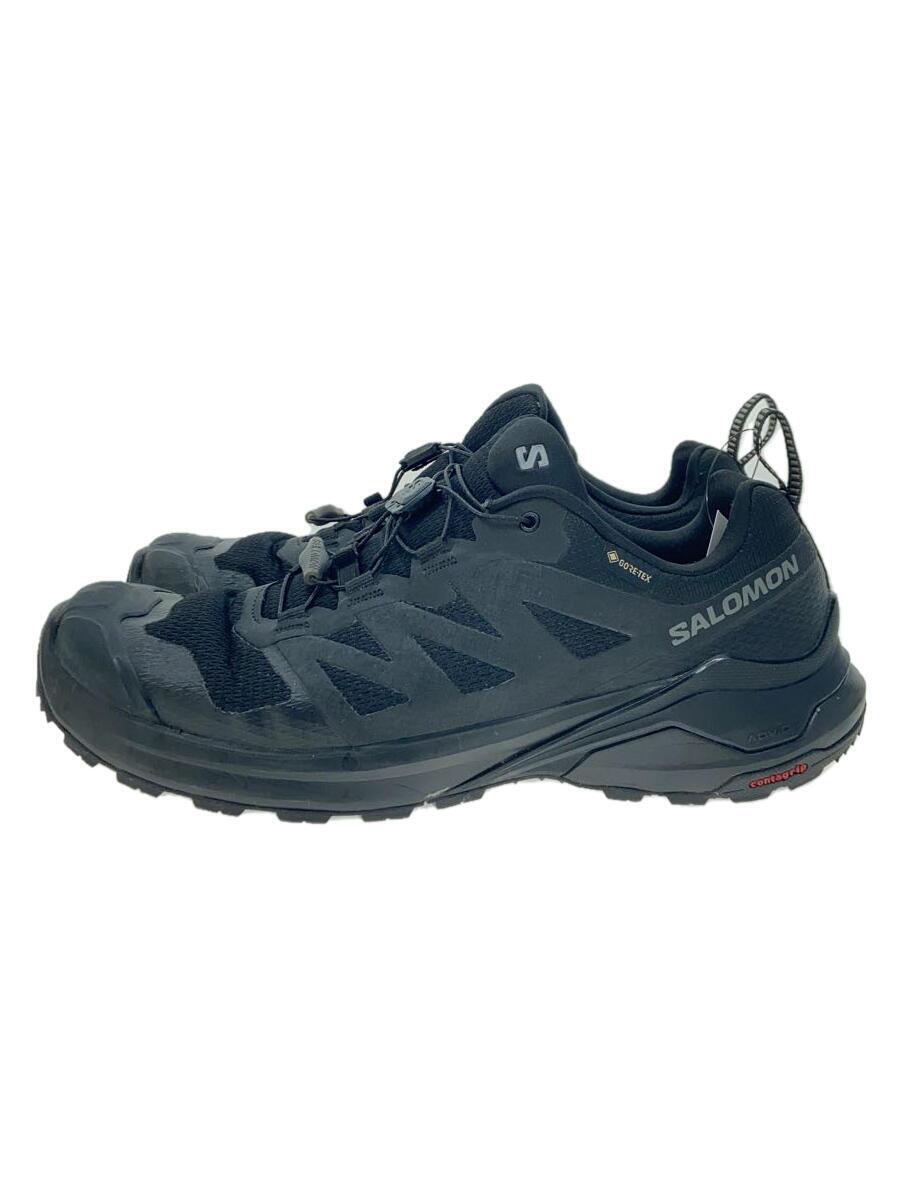 salomon◆X-ADCENTURE GTX/ローカットスニーカー/26.5cm/BLK/473211_画像1