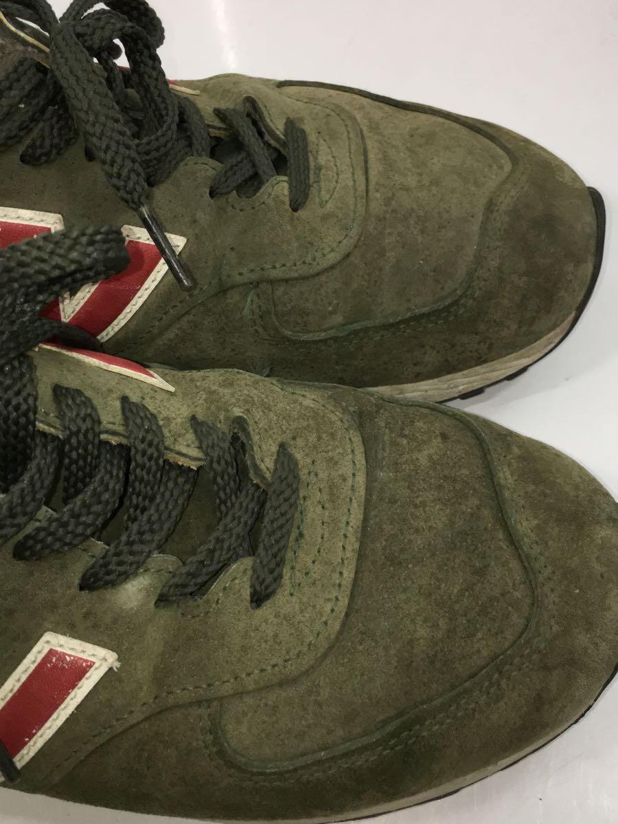 NEW BALANCE◆M576/OLIVE/グリーン/Made in UK/UK8/GRN/スウェード//_画像7