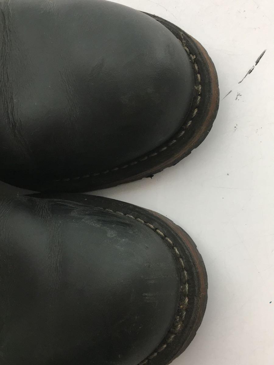 RED WING◆ブーツ/US7/BLK/レザー/9014//_画像8