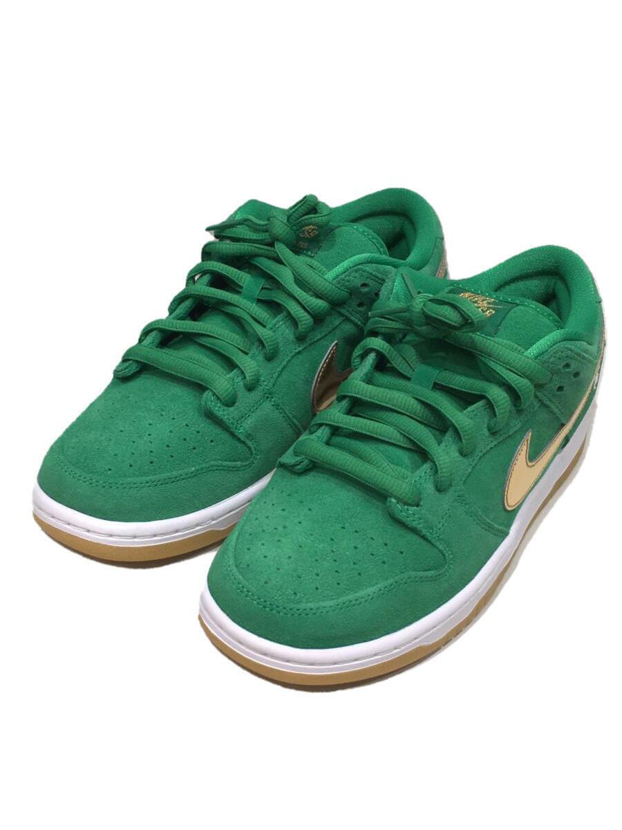 NIKE◆SB Dunk Low St Patricks Day/Shamrock/26cm/GRN/スウェード//_画像2