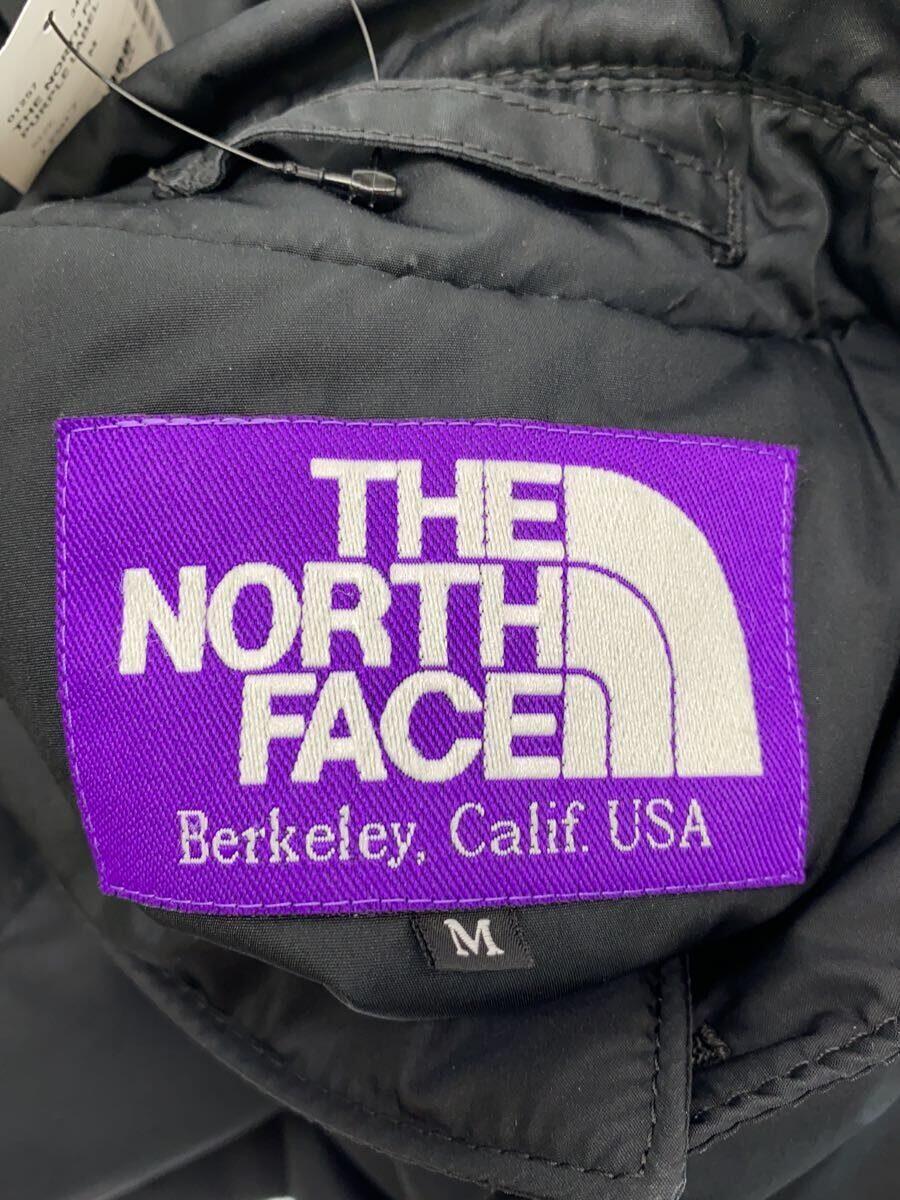 THE NORTH FACE PURPLE LABEL◆ステンカラーコート_NY2680N/M/ポリエステル/BLK/中綿コート//_画像3